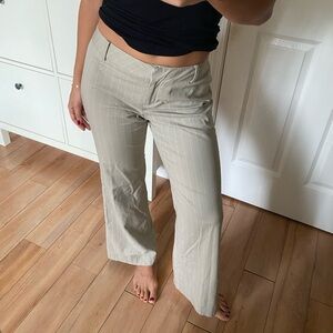 Vintage pinstripe trousers